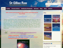 Tablet Screenshot of drgillianross.com